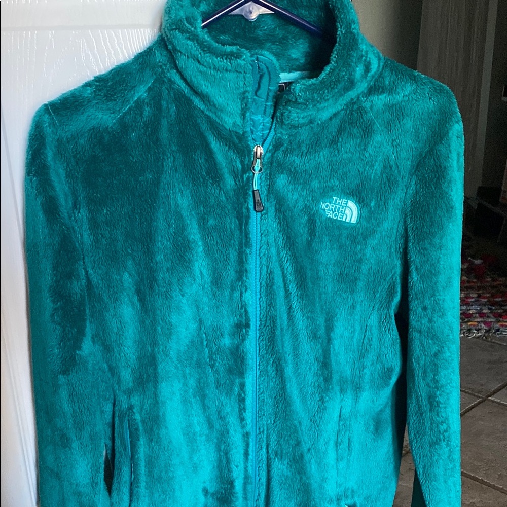 The North Face Teal Fleece Jacket